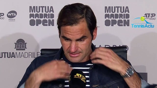 ATP - Masters 1000 Madrid 2019 - Roger Federer : Je vais rentrer en Suisse pour décompresser, Je vais réfléchir pour Rome