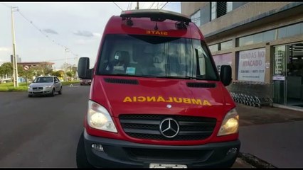 Colisão entre automóveis deixa jovem de 19 anos ferido no Alto Alegre
