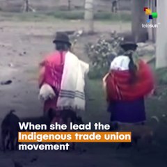 Transito Amaguana- A Latin American Indigenous Voice