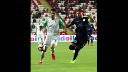 Antalyaspor-Bursaspor Maçının İkinci Yarısından Kareler