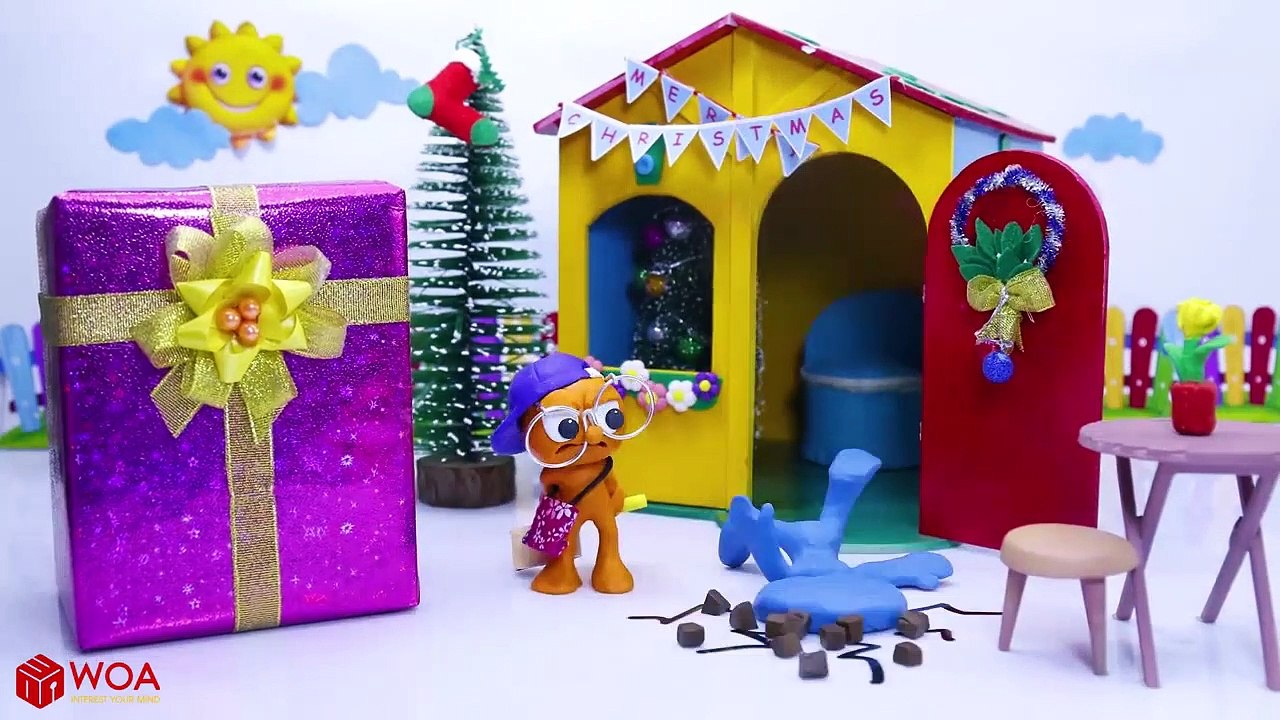 WHERE IS TINY? CLAY MIXER FAN FICTION  Play Doh Cartoons Stop Motion