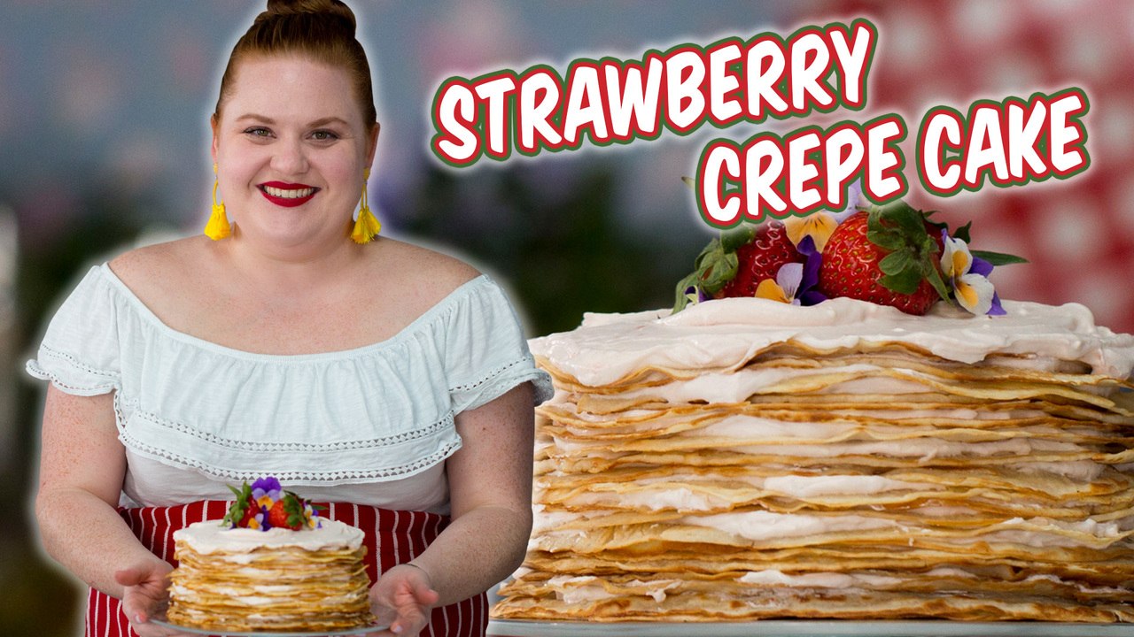 Strawberry Crepe Cake | Smart Cookie