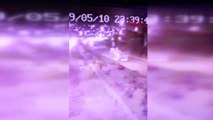 İzmir'de Tır ile Çarpışan Otomobilin Sürücüsü Öldü - Güvenlik Kamerası Görüntüsü