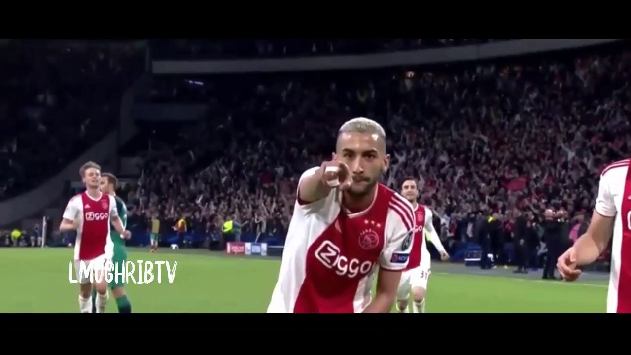 El Maestro Hakim Ziyech VS Tottenham Magical skills goal Assists 8-5-2019