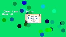 Clean   Lean  Best Sellers Rank : #2