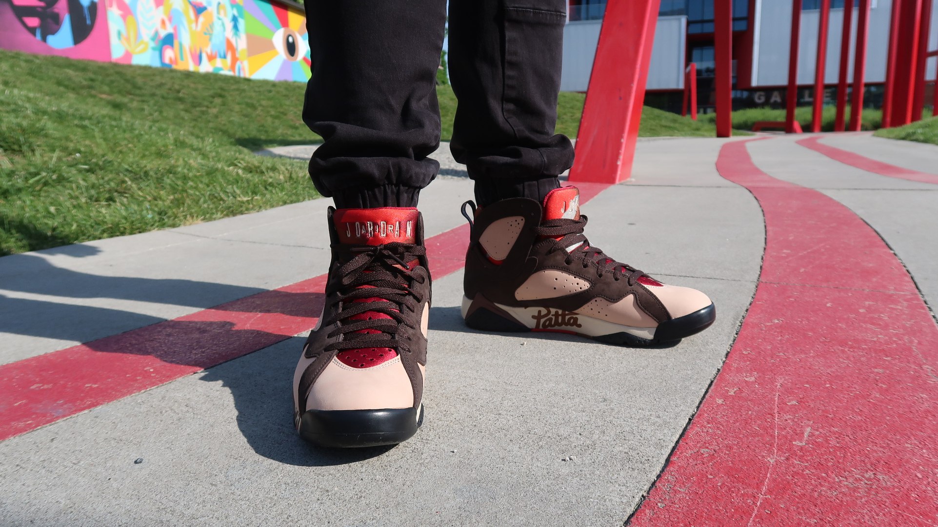 Patta Air Jordan 7 VII Retro Sneaker Unboxing Detailed Look On Feet - video  Dailymotion