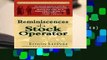 Full E-book  Reminiscences of a Stock Operator (Wiley Investment Classics)  For Kindle