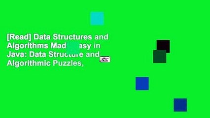 [Read] Data Structures and Algorithms Made Easy in Java: Data Structure and Algorithmic Puzzles,