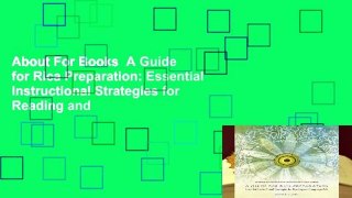 About For Books  A Guide for Rica Preparation: Essential Instructional Strategies for Reading and