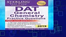 About For Books Sterling Test Prep DAT General Chemistry Practice Questions: High Yield DAT