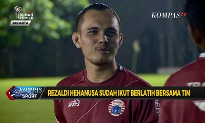 Usai Cedera, Rezaldi Hehanusa Sudah Ikut Berlatih Bersama Persija Jakarta