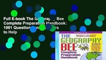 Full E-book The Geography Bee Complete Preparation Handbook: 1001 Questions and Answers to Help