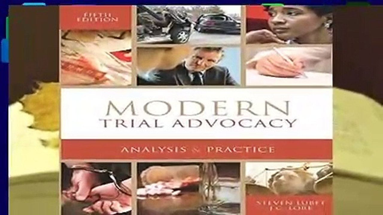 Full E-book  Modern Trial Advocacy (NITA) Complete