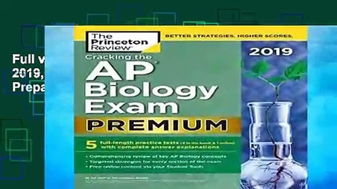 Full version Cracking The Ap Biology Exam 2019, Premium Edition (College Test Preparation) Best