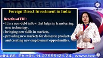 Foreign Direct Investment in India | Dr. Vandana Raghava | BBA | TIAS | Tecnia TV