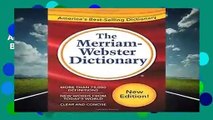About For Books  The Merriam-Webster Dictionary  Best Sellers Rank : #4