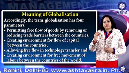Globalisation | Dr. Vandana Raghava | BBA | TIAS | Tecnia TV
