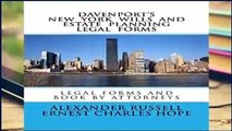 Full E-book Davenport s New York Wills And Estate Planning Legal Forms  For Full