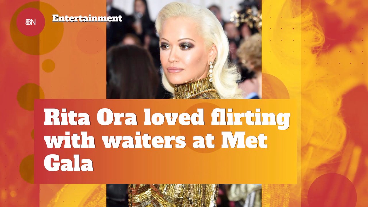 Rita Ora Had Fun Flirting At The Met Gala