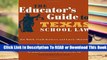 Full E-book The Educator s Guide to Texas School Law: Eighth Edition  For Online