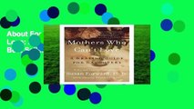 About For Books  Mothers Who Can t Love: A Healing Guide for Daughters  Best Sellers Rank : #3