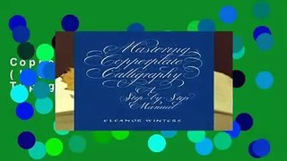 Full version  Mastering Copperplate Calligraphy (Lettering, Calligraphy, Typography)  Review