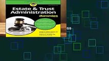 Full E-book Estate   Trust Administration For Dummies (For Dummies (Business   Personal Finance))