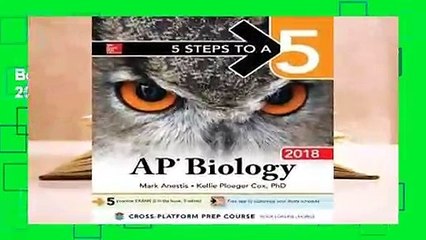 Best product  5 Steps to a 5: AP Biology 2018 - Mark Anestis