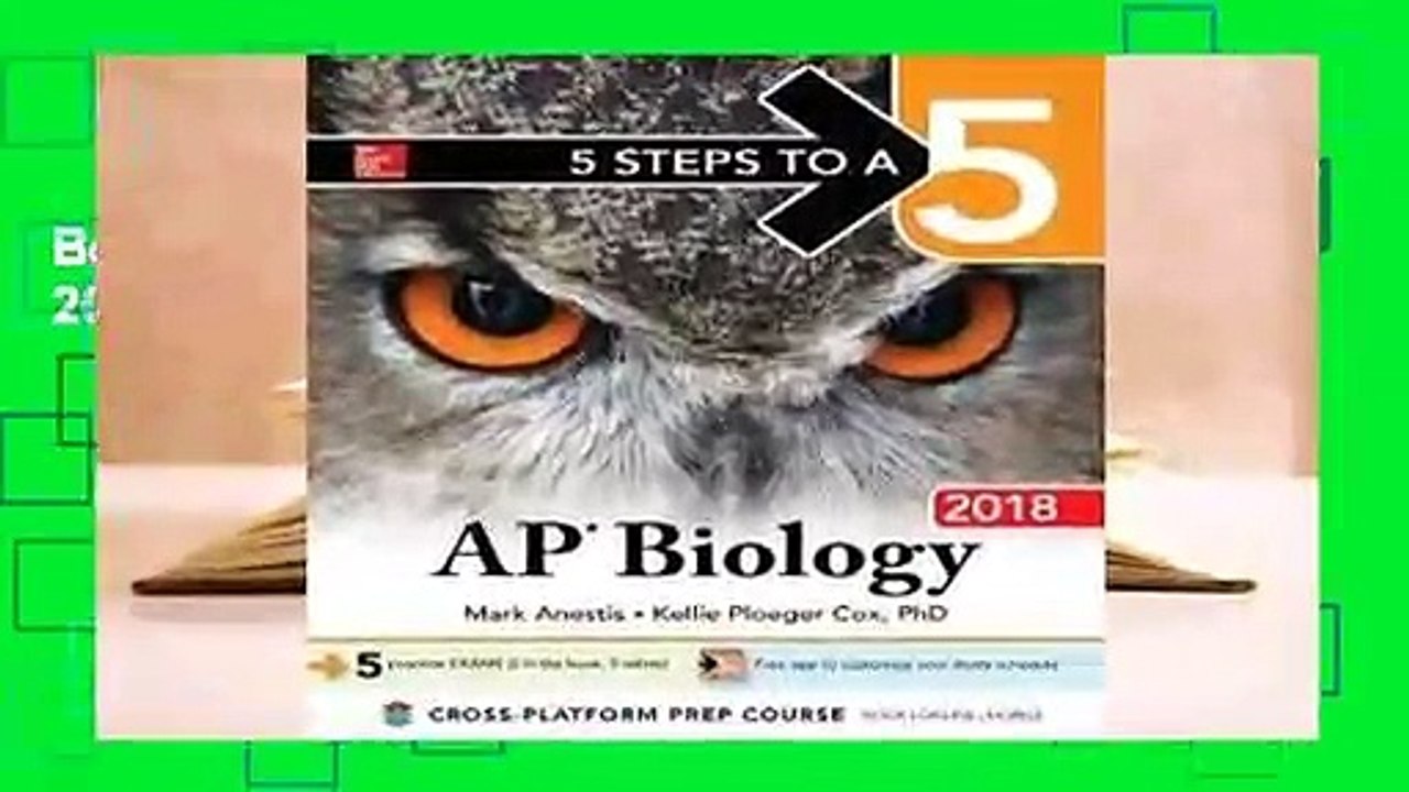 Best product  5 Steps to a 5: AP Biology 2018 - Mark Anestis