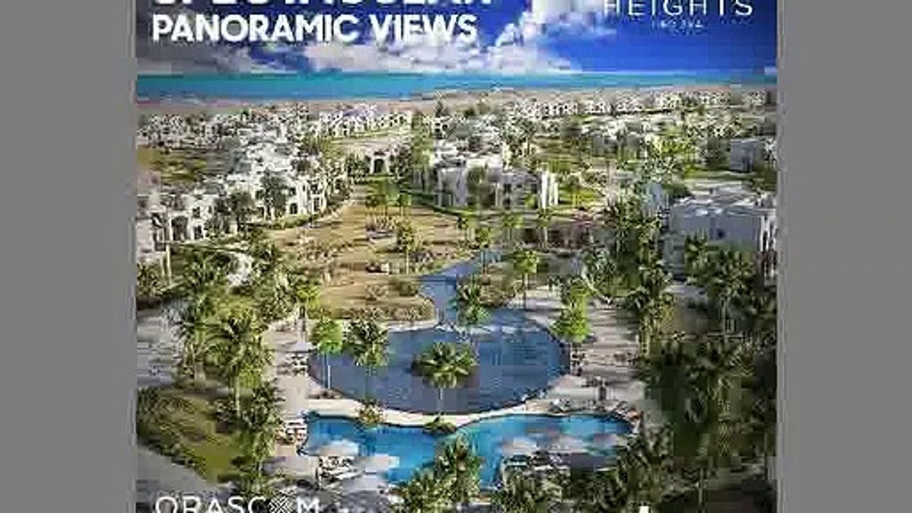 فى مكادى Makadiهايتس شالية 58 متر متشطب بالكامل يرى البحر للبيع