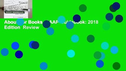 About For Books  GAAP Guidebook: 2018 Edition  Review