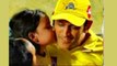 IPL 2019 : Ziva Kisses MS Dhoni after CSK beat Delhi Capitals to enter IPL final | वनइंडिया हिंदी