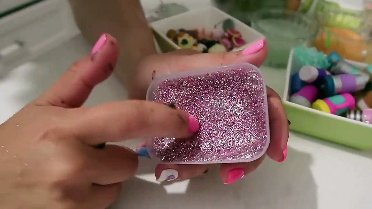 DEV ÇÖPLÜK SLİME TAŞTI! ALTIN STRES TOPU + LOL SÜRPRİZ SLİME SETİ! Bidünya Oyuncak