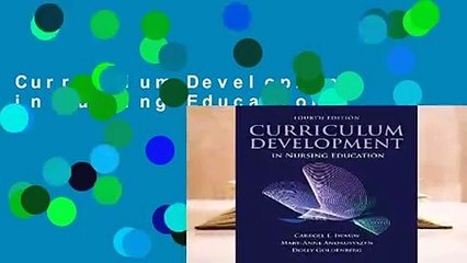 Curriculum Development in Nursing Education