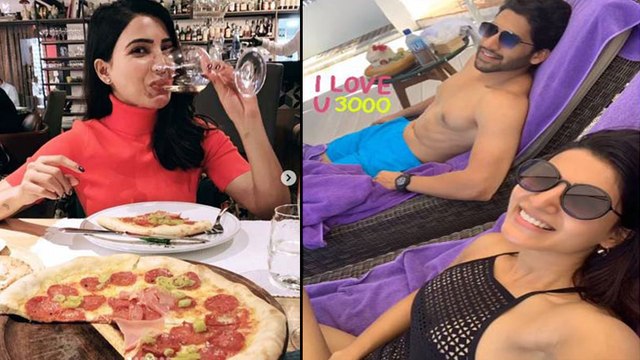 Samantha Akkineni And Naga Chaitanya Are Holidaying In Spain || Filmibeat Telugu