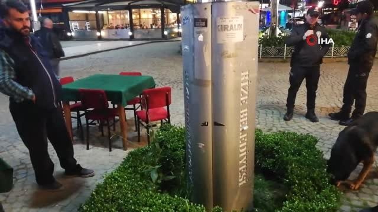 Rize'de Yavru Kedi Operasyonu... Kediyi Çıkartmak İçin Telefondan Kedi Sesi Açtılar