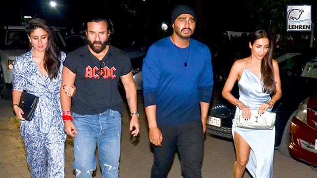 Arjun Kapoor Celebrates Girlfriend Malaika Arora's Birthday With Saif And Kareena