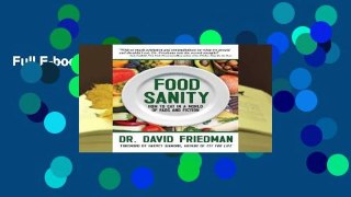 Full E-book Food Sanity  For Free