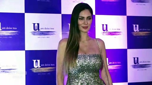 Celebrities At The Opening Ceremony Of The Restaurant UM Doiss Tres