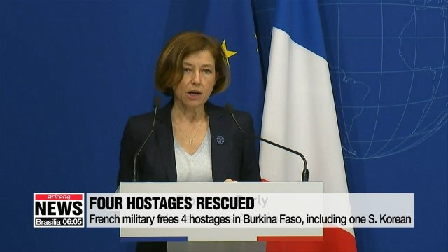 French military frees 4 hostages in Burkina Faso, including one S. Korean