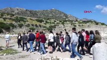 Muğla Turizm Öğrencilerinden Antik Dönemin Turizm Merkezine Ziyaret