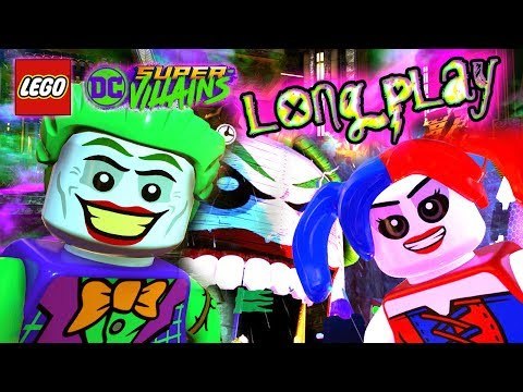 LEGO DC Super-Villains FULL GAME Movie Longplay (PS4, XB1, NS) No Commentary