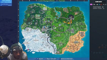 FORTBYTE #36 Accessible By Sentinel On a Frozen Island - Fortnite Season 9