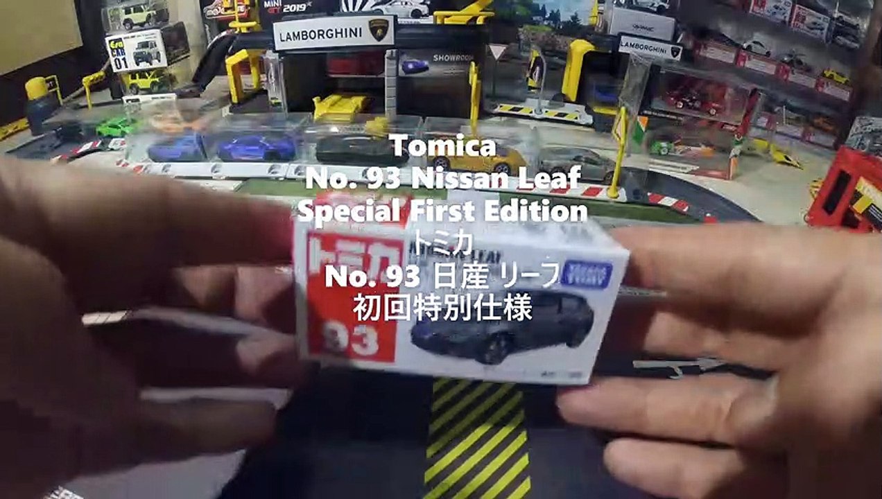 Tomica No. 93 Nissan Leaf Special First Edition トミカ No. 93 日産リーフ 初回特別仕様