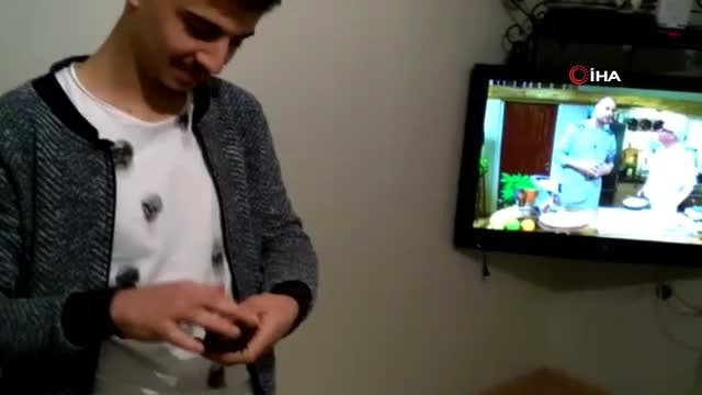 Evine Ebabil Kuşu Girdi, Şaşkına Döndü