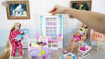 Barbie doll Nursery Room Playset Kamar bayi Barbie Quarto do bebê | Karla D.