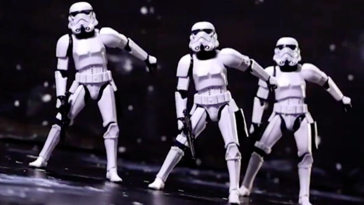 Stormtrooper Stop-Motion Dance Troupe