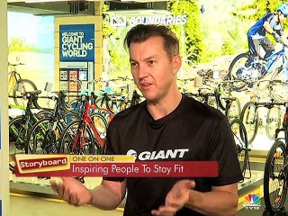Cycling helps you keep fit & live a healthy lifestyle, says Brett Lee