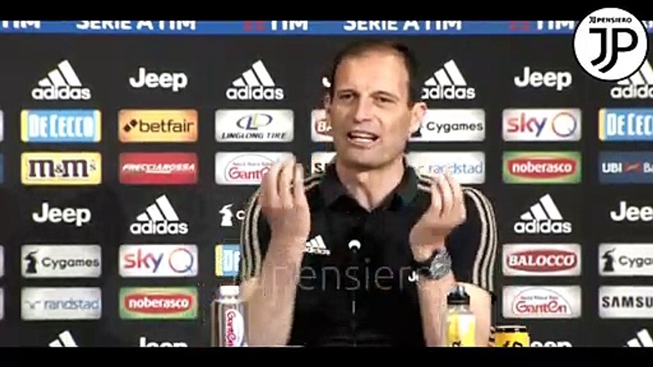 Conferenza stampa ALLEGRI pre ROMA-JUVENTUS: "L'incontro con il Presidente Agnelli... Già al Milan dicevano che al mio posto arrivava Guardiola..." | 11.05.2019