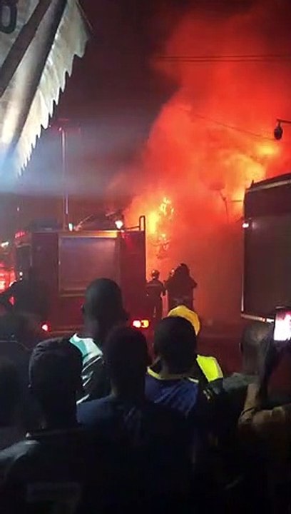 Incendie a sandaga